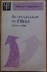 Picture of An Introduction to Ethics Book Cover