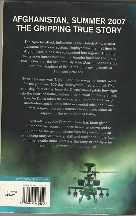 Picture of Apache Dawn Back Cover