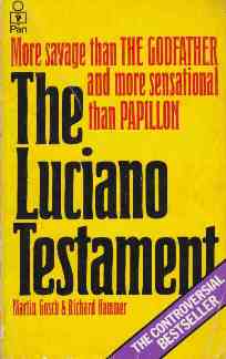 Picture of Martin Gosch and Richard Hammer Luciano Testament book cover