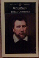 Picture of Three Comedies Book Cover by Ben Jonson